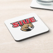 SIUE Cougars Bier Onderzetter (Linkerzijde)