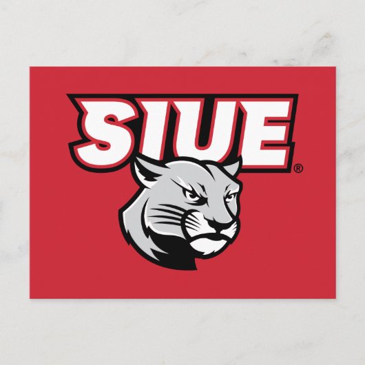 SIUE Cougars Briefkaart (Voorkant)