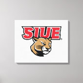 SIUE Cougars Canvas Afdruk (Voorkant)
