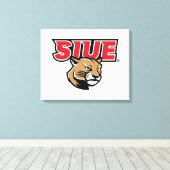 SIUE Cougars Canvas Afdruk (Insitu (Houten vloer))