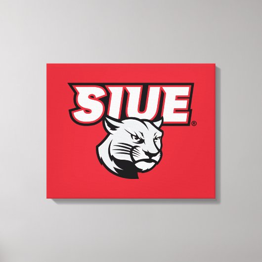SIUE Cougars Canvas Afdruk (Voorkant)