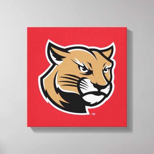 SIUE Cougars Canvas Afdruk (Voorkant)