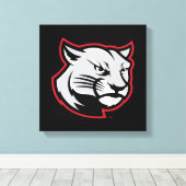 SIUE Cougars Canvas Afdruk (Insitu (Houten vloer))