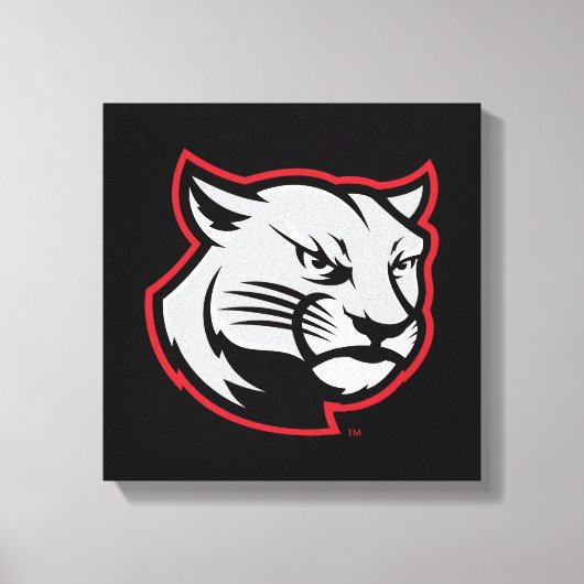 SIUE Cougars Canvas Afdruk (Voorkant)