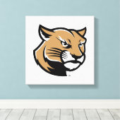 SIUE Cougars Canvas Afdruk (Insitu (Houten vloer))