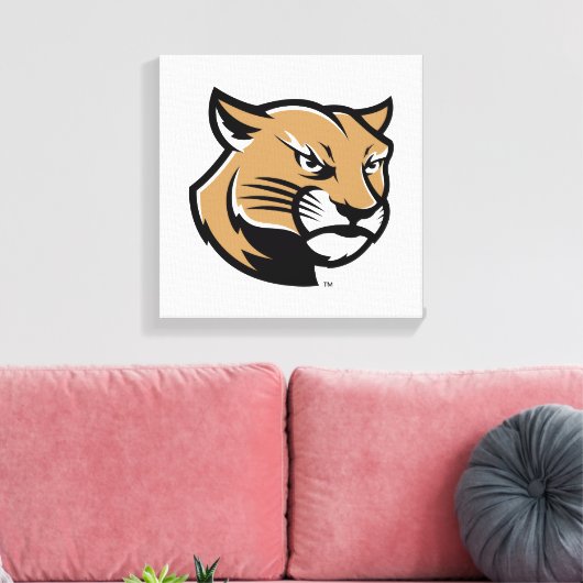 SIUE Cougars Canvas Afdruk (Insitu (Woonkamer))