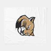 SIUE Cougars Fleece Deken (Voorkant (Horizontaal))