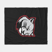 SIUE Cougars Fleece Deken (Voorkant (Horizontaal))