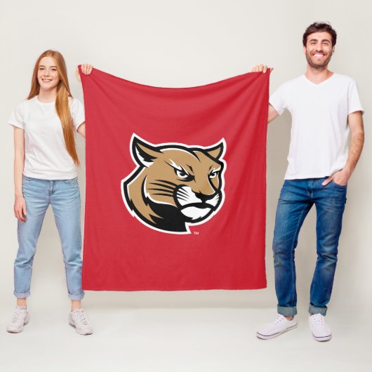 SIUE Cougars Fleece Deken (In situ)