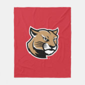 SIUE Cougars Fleece Deken (Voorkant)