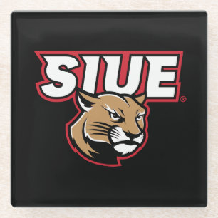 SIUE Cougars Glazen Onderzetter