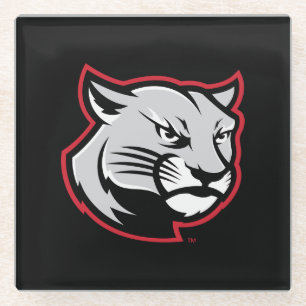SIUE Cougars Glazen Onderzetter