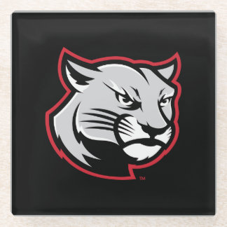 SIUE Cougars Glazen Onderzetter