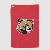 SIUE Cougars Golfhanddoek (Voorkant)