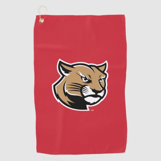 SIUE Cougars Golfhanddoek (Voorkant)