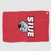 SIUE Cougars Golfhanddoek (Horizontaal)