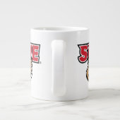 SIUE Cougars Grote Koffiekop (Achterkant)