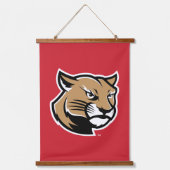 SIUE Cougars Hangend Wandkleed (Voorkant)