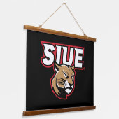 SIUE Cougars Hangend Wandkleed (Gebogen)