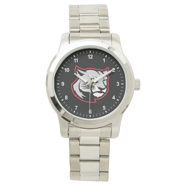 SIUE Cougars Horloge (Voorkant)