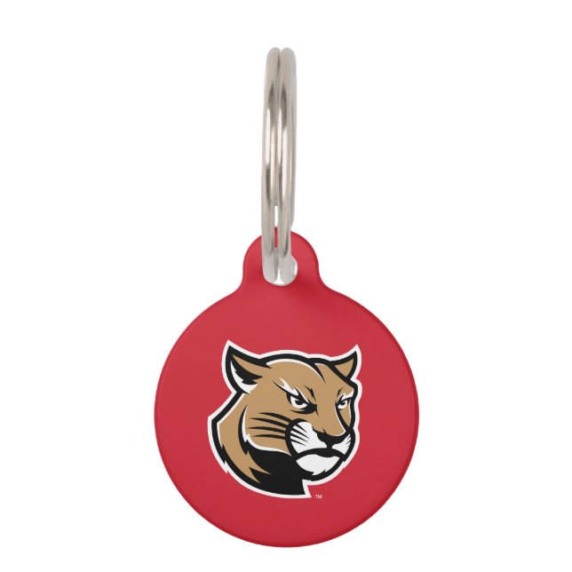 SIUE Cougars Huisdierpenning (Voorkant)