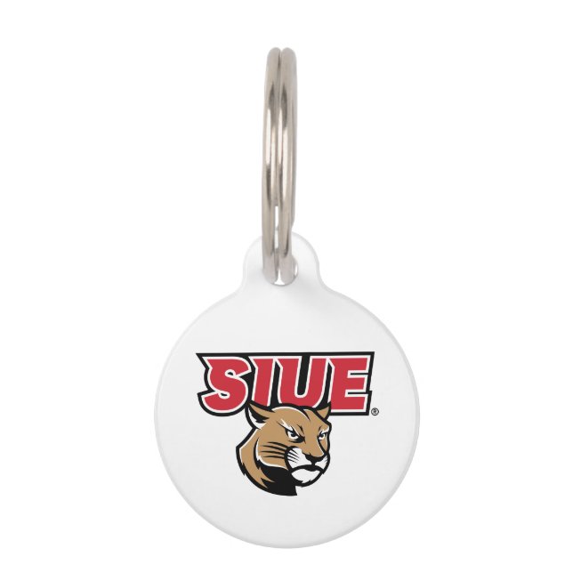 SIUE Cougars Huisdierpenning (Voorkant)
