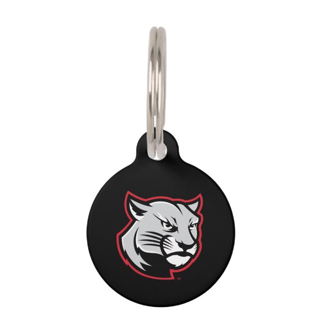 SIUE Cougars Huisdierpenning (Voorkant)