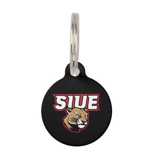 SIUE Cougars Huisdierpenning (Voorkant)