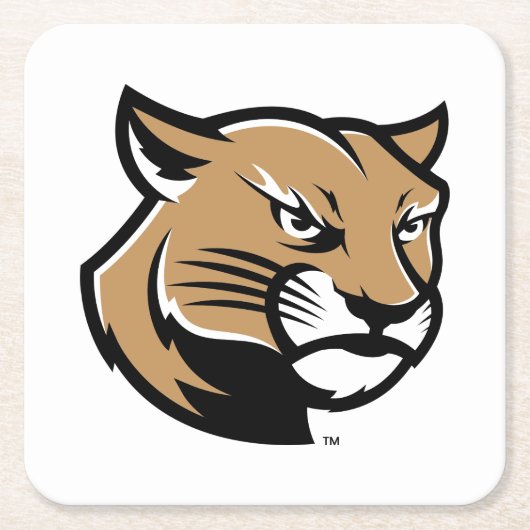 SIUE Cougars Kartonnen Onderzetters (Voorkant)