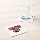 SIUE Cougars Kartonnen Onderzetters (Insitu)