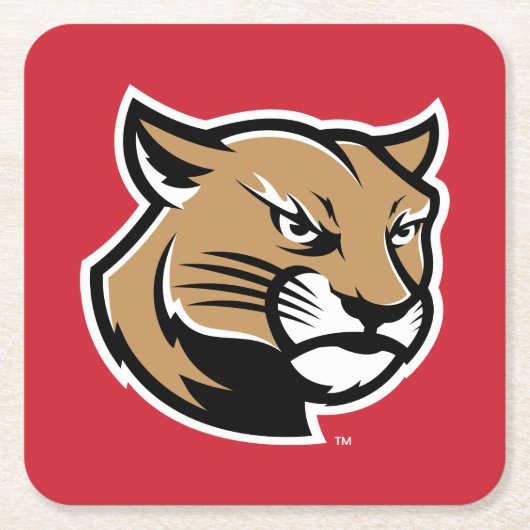 SIUE Cougars Kartonnen Onderzetters (Voorkant)
