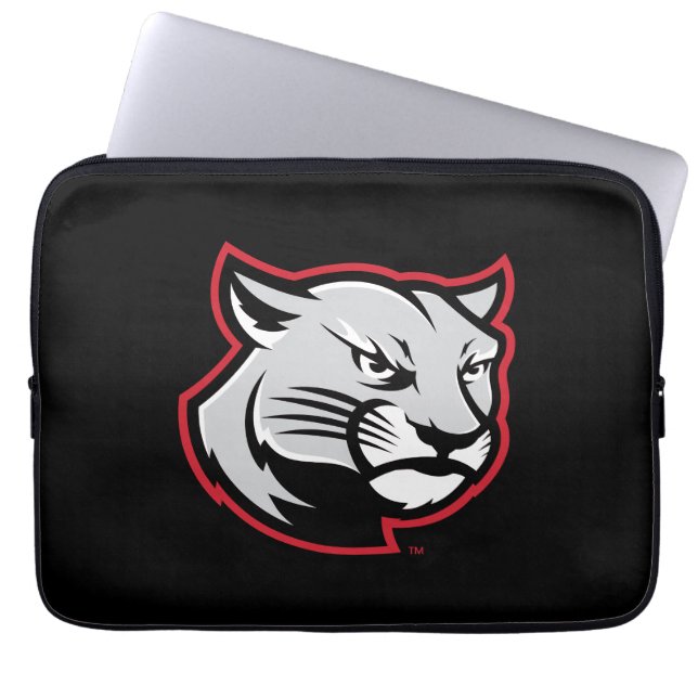 SIUE Cougars Laptop Sleeve (Voorkant)
