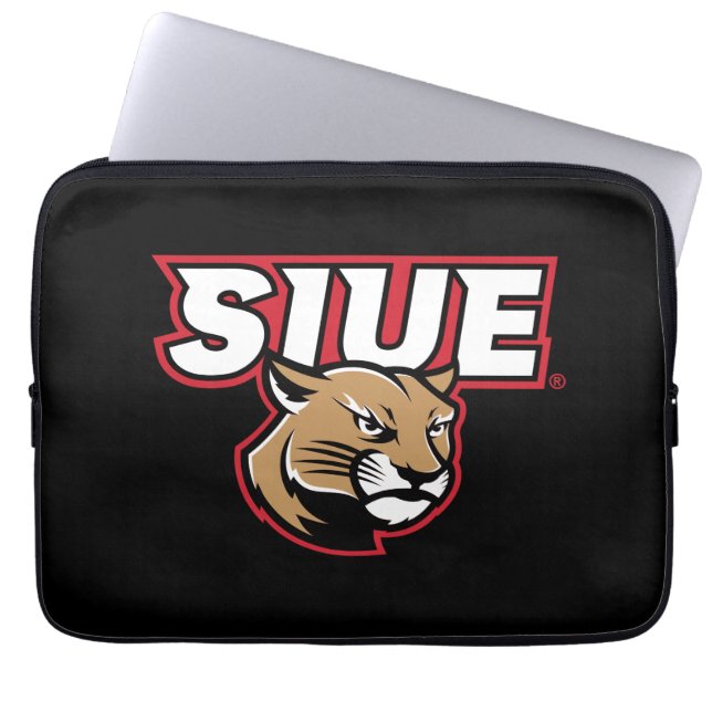 SIUE Cougars Laptop Sleeve (Voorkant)