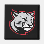 SIUE Cougars Magneet (Voorkant)