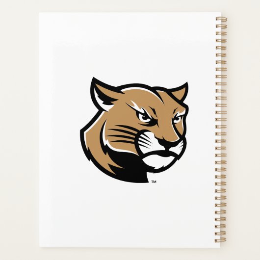 SIUE Cougars Planner (Achterkant)