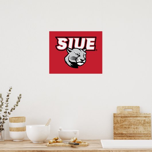 SIUE Cougars Poster (Keuken)