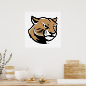 SIUE Cougars Poster (Keuken)