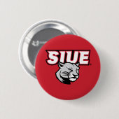 SIUE Cougars Ronde Button 5,7 Cm (Voorkant /achterkant)