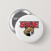 SIUE Cougars Ronde Button 5,7 Cm (Voorkant /achterkant)
