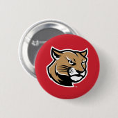 SIUE Cougars Ronde Button 5,7 Cm (Voorkant /achterkant)