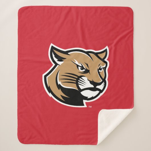 SIUE Cougars Sherpa Deken (Voorkant)