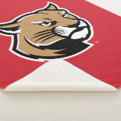 SIUE Cougars Sherpa Deken (3/4)