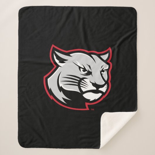 SIUE Cougars Sherpa Deken (Voorkant)