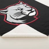 SIUE Cougars Sherpa Deken (3/4)