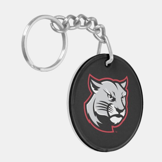 SIUE Cougars Sleutelhanger (Voorkant Links)
