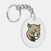 SIUE Cougars Sleutelhanger (Voorkant Links)