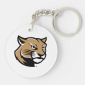 SIUE Cougars Sleutelhanger (Achterkant)