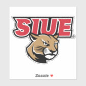 SIUE Cougars Sticker (Vel)