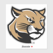 SIUE Cougars Sticker (Vel)