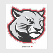 SIUE Cougars Sticker (Vel)